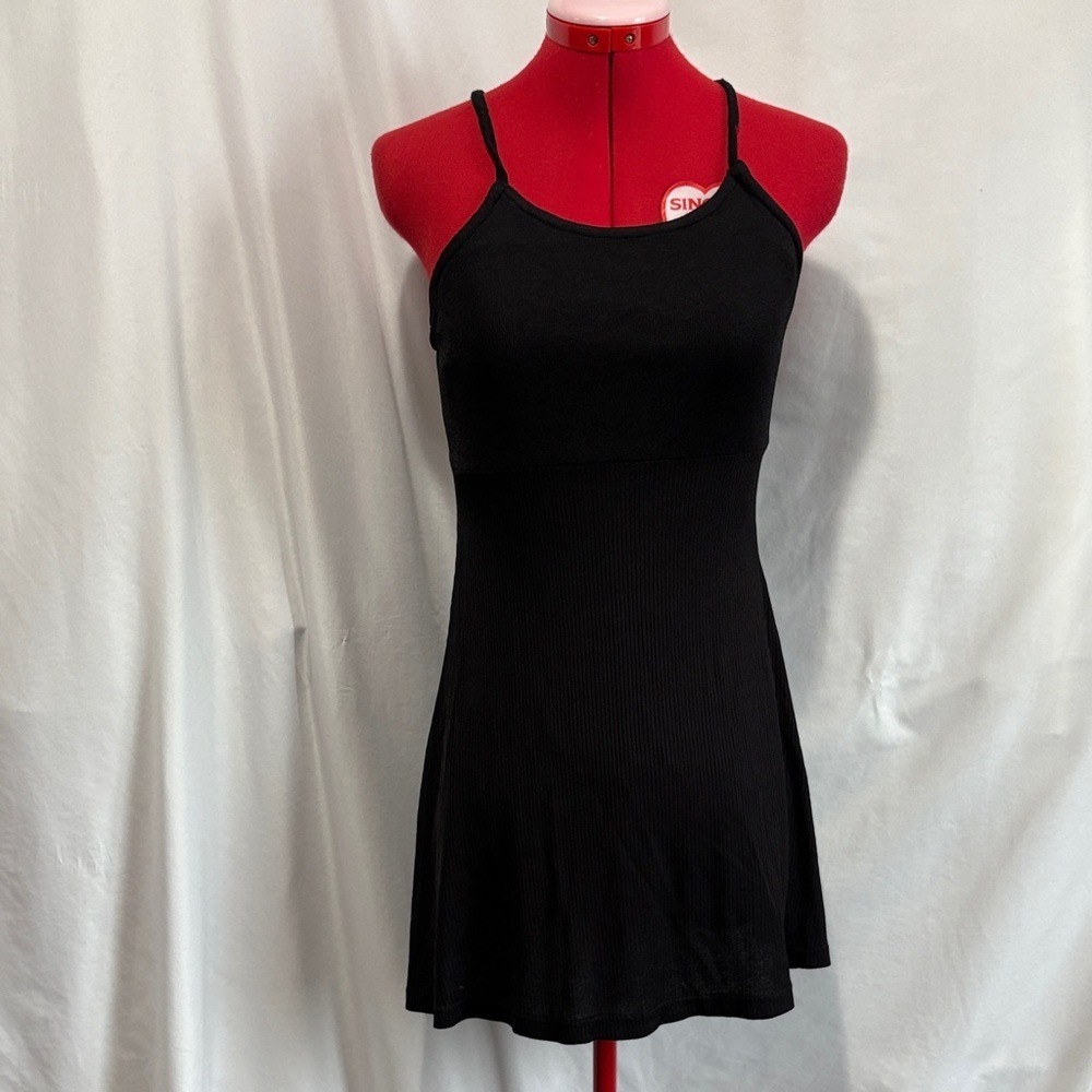 Chic Black Mini Dress LL218